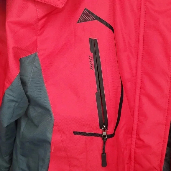 Wantdo Women's Red Hooded Winter Ski Jacket Size Small - Picture 13 of 15